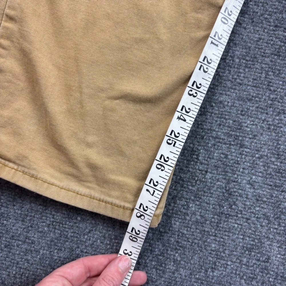 CARHARTT Men’s Relaxed Fit Rugged Canvas Work Utility Pants Hickory Camel  36x30 - Picture 7 of 8